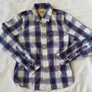 Mens Small Hollister Flannel